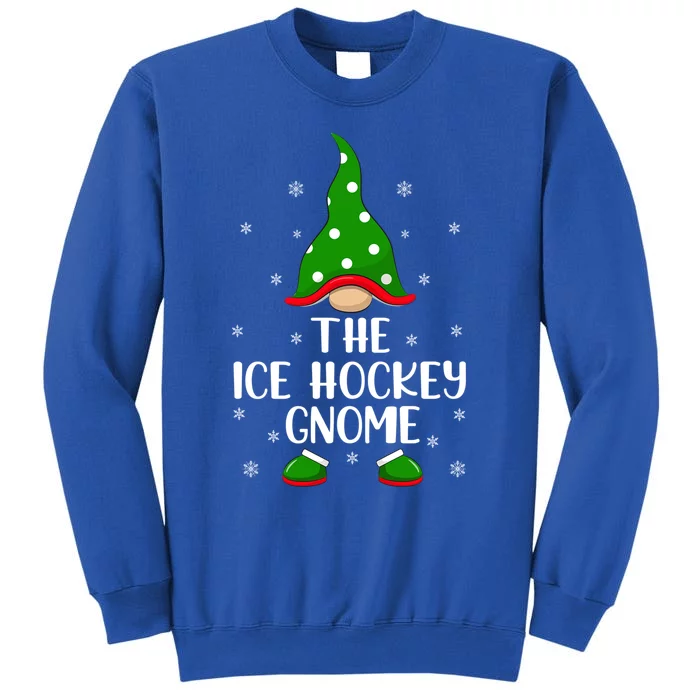 Matching Family Group The Ice Hockey Gnome Christmas Gift Tall Sweatshirt