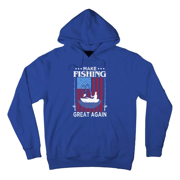 Make Fishing Great Again Gift Tall Hoodie