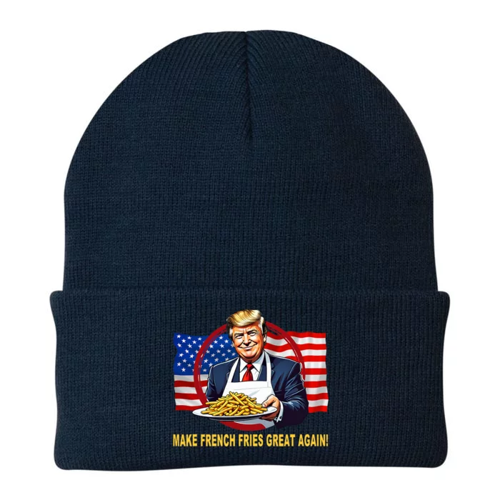 Make Fries Great Again Donald Trump Knit Cap Winter Beanie