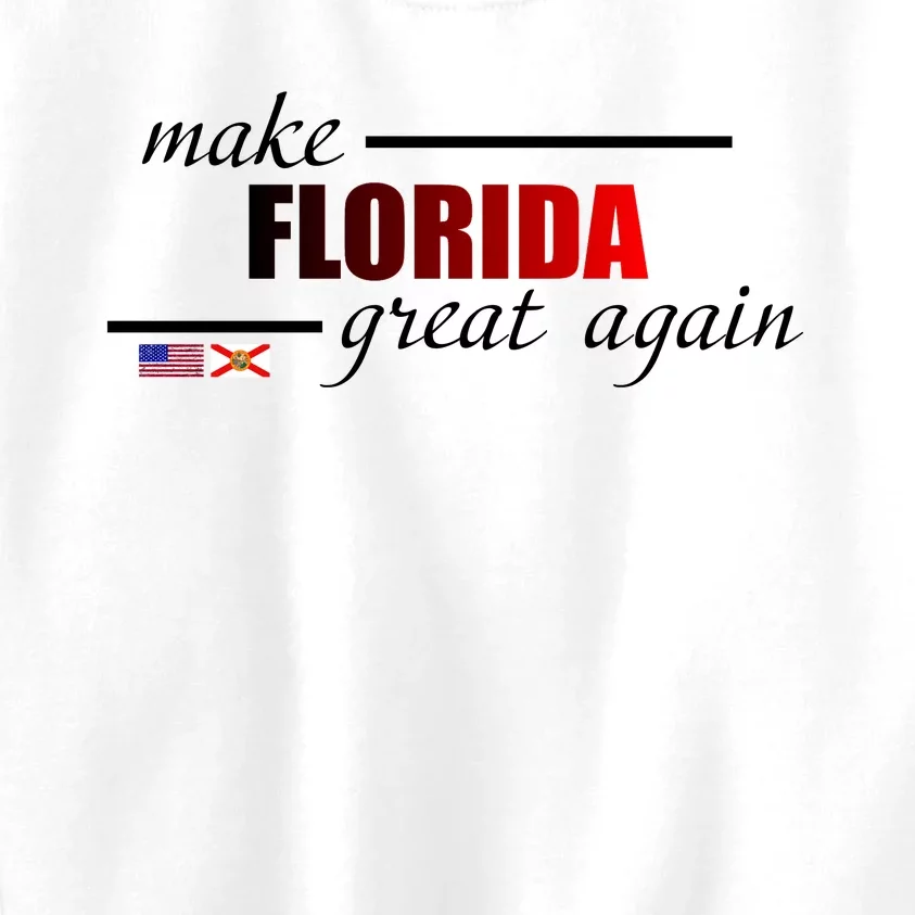 Make Florida Great Again Kids Sweatshirt