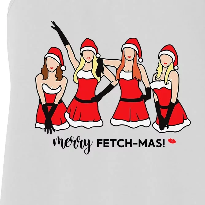 Merry Fetchmas Girls Inspired I'm Cool Mommy Meangirls Christmas Women's Racerback Tank