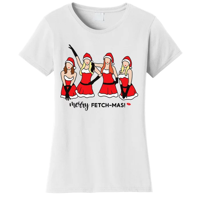 Merry Fetchmas Girls Inspired I'm Cool Mommy Meangirls Christmas Women's T-Shirt