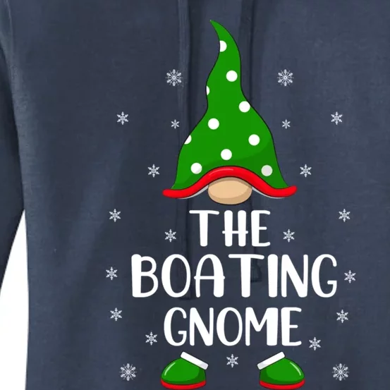 Matching Family Group The Boating Gnome Christmas Great Gift Women's Pullover Hoodie