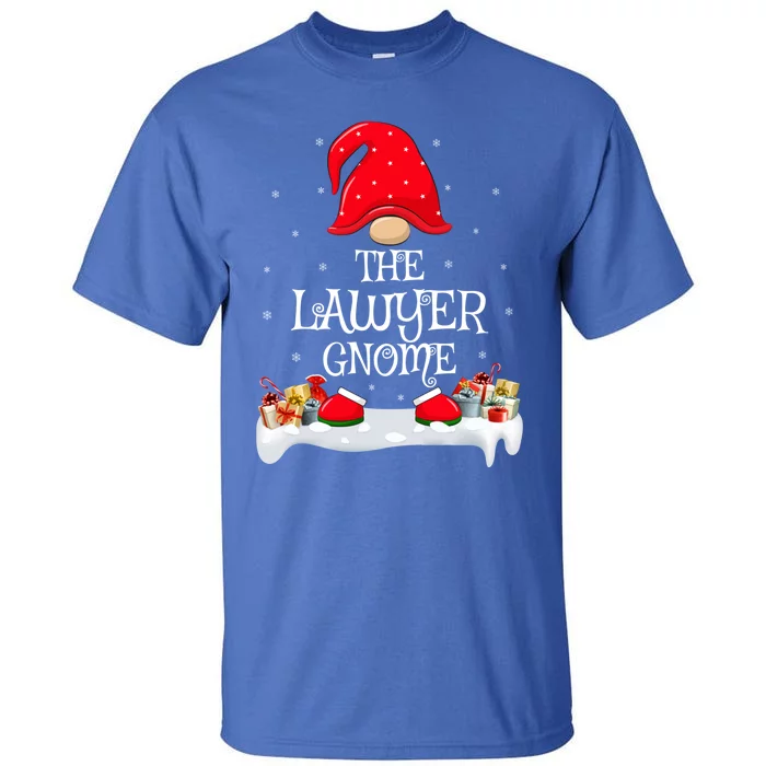 Matching Family Group The Lawyer Gnome Christmas Funny Gift Tall T-Shirt