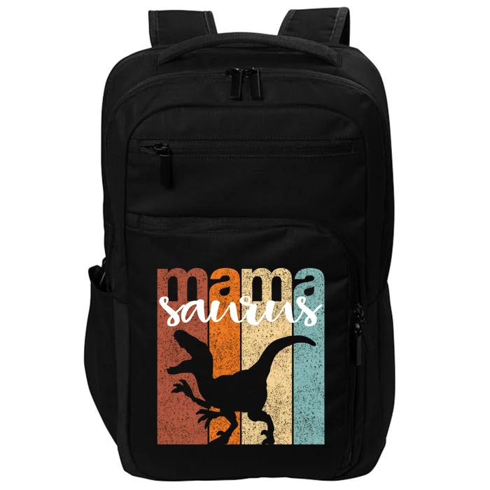 Mamasaurus Family Gift Vintage Gift Impact Tech Backpack