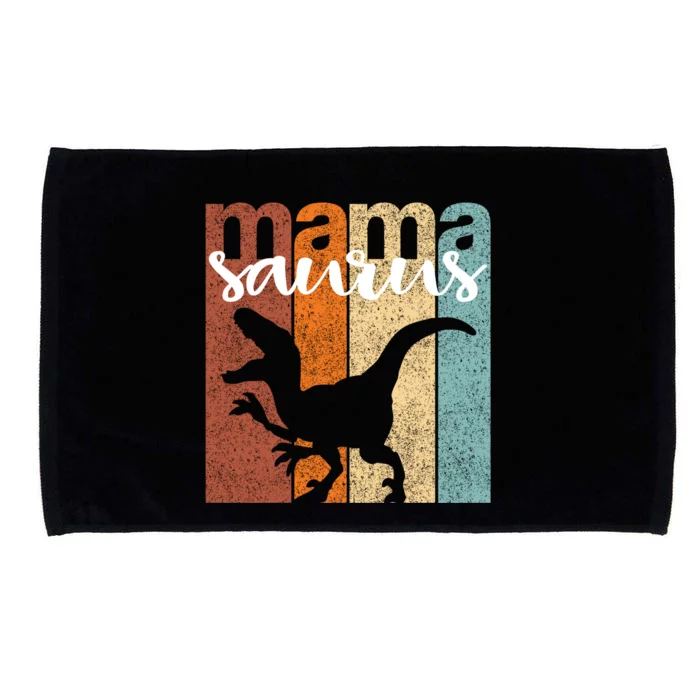 Mamasaurus Family Gift Vintage Gift Microfiber Hand Towel