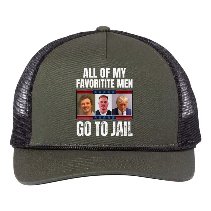 My Favorite Go To Jail Retro Rope Trucker Hat Cap