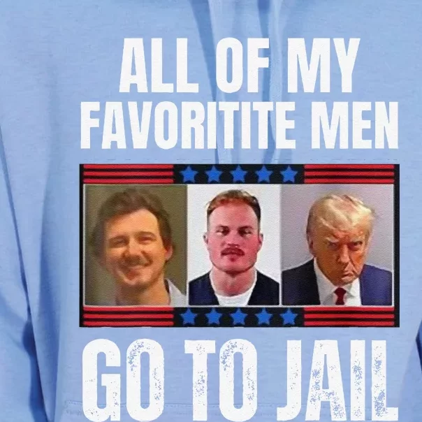 My Favorite Go To Jail Unisex Surf Hoodie