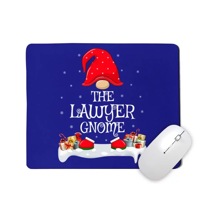 Matching Family Group The Lawyer Gnome Christmas Funny Gift Mousepad