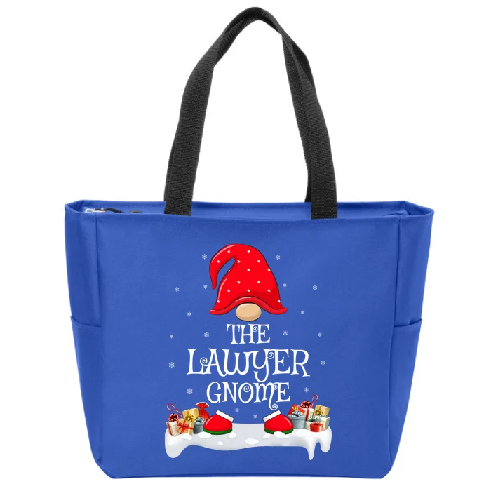 Matching Family Group The Lawyer Gnome Christmas Funny Gift Zip Tote Bag