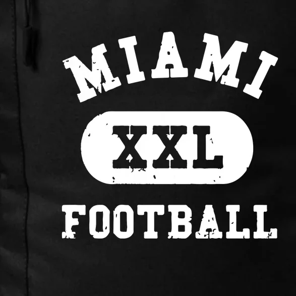 Miami Football Gift For Fan Sport Daily Commute Backpack