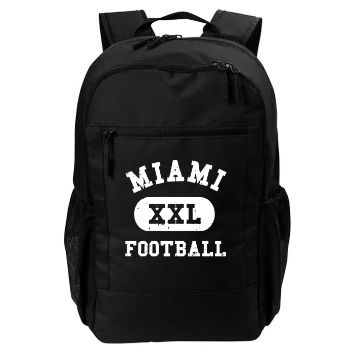 Miami Football Gift For Fan Sport Daily Commute Backpack