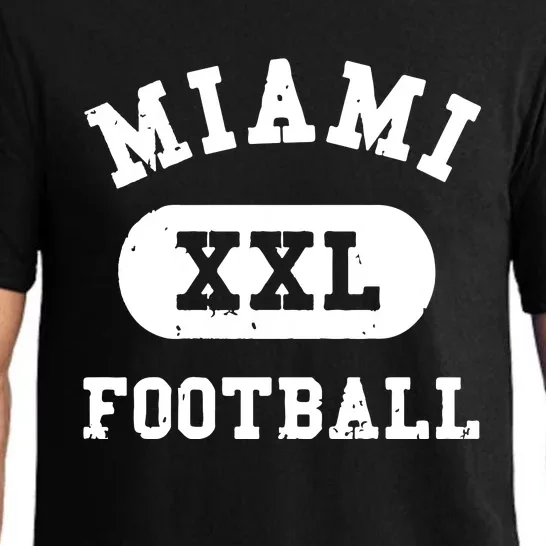 Miami Football Gift For Fan Sport Pajama Set