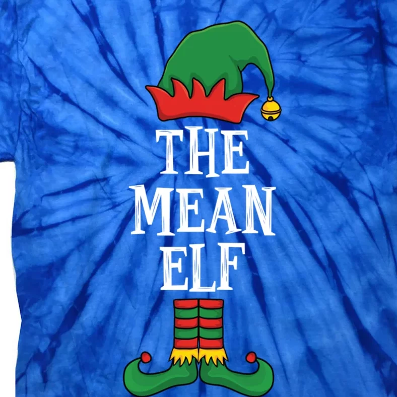 Matching Family Group Funny Xmas IM The Mean Elf Christmas Cool Gift Tie-Dye T-Shirt