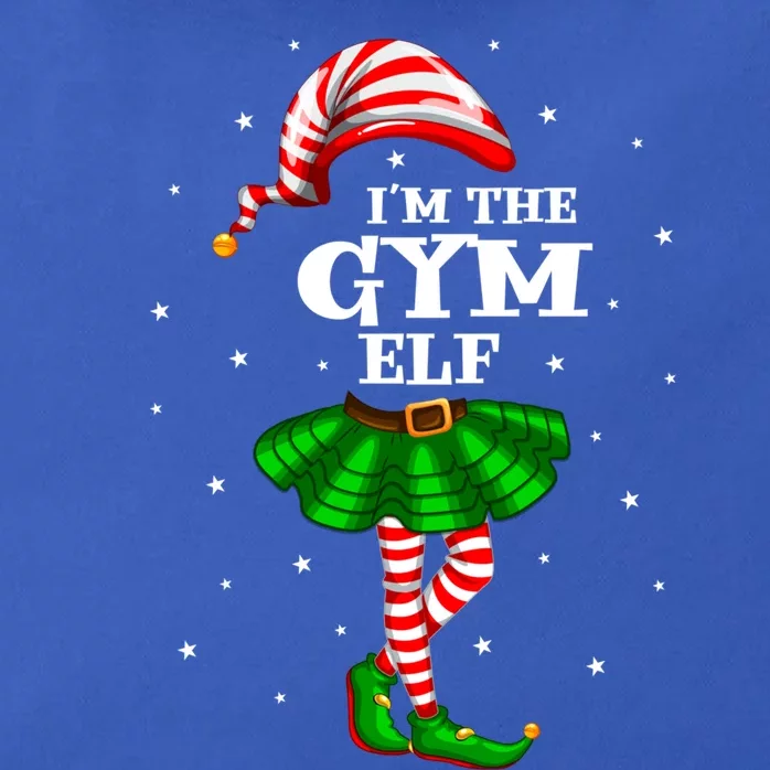 Matching Family Group IM The Gym Elf Christmas Gift Zip Tote Bag