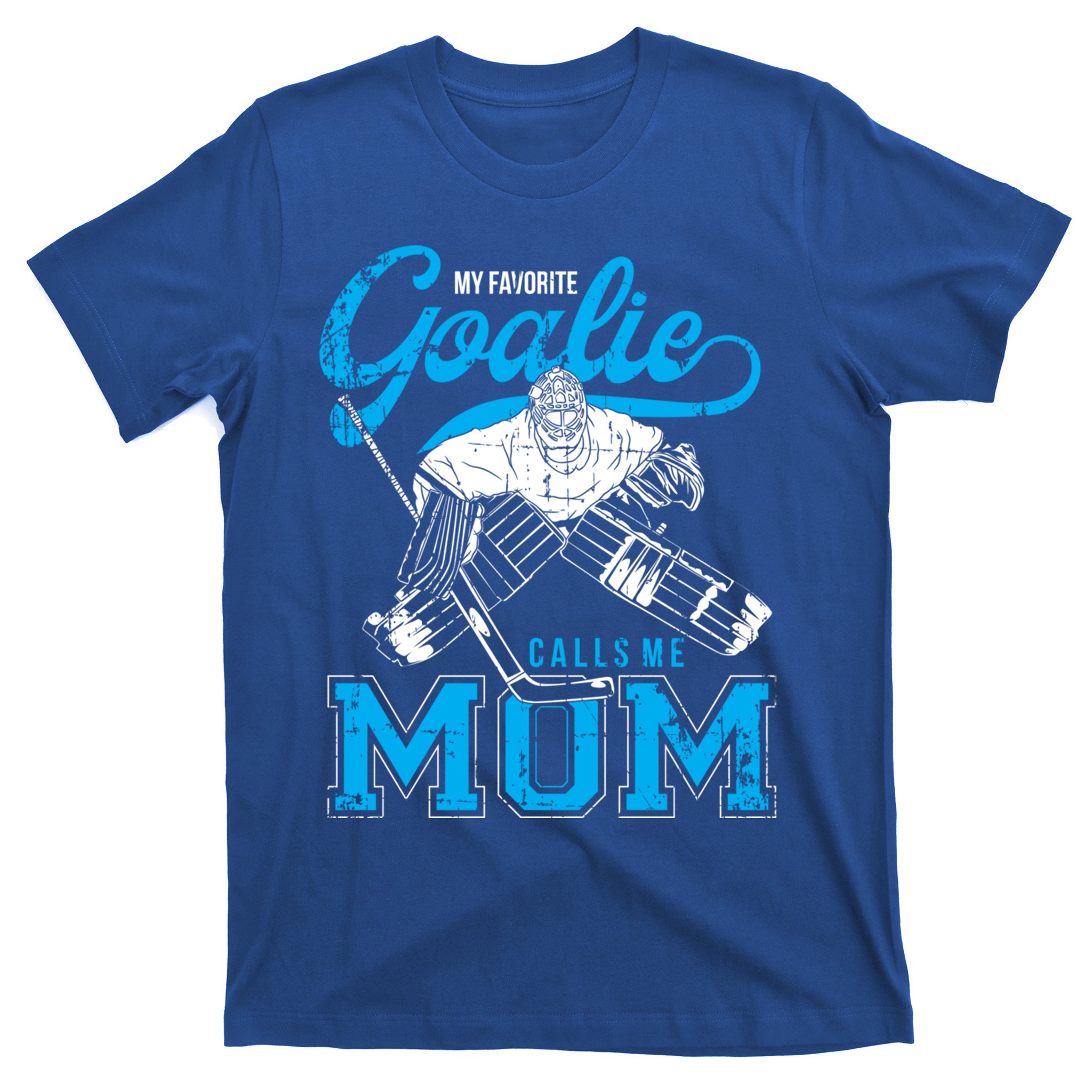 Goalie Mom Funny Gift Hockey T Shirt' Men's T-Shirt