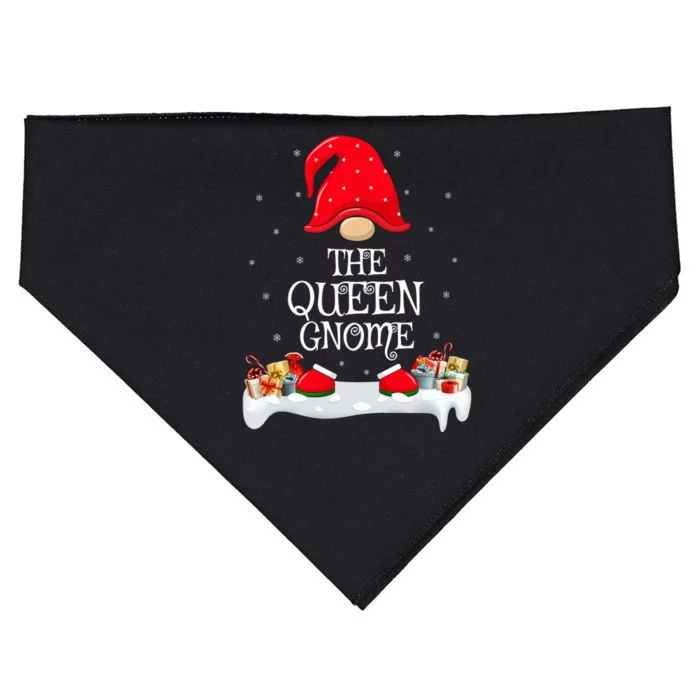 Matching Family Group The Queen Gnome Christmas Gift USA-Made Doggie Bandana