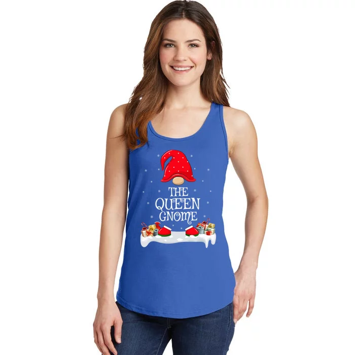 Matching Family Group The Queen Gnome Christmas Gift Ladies Essential Tank