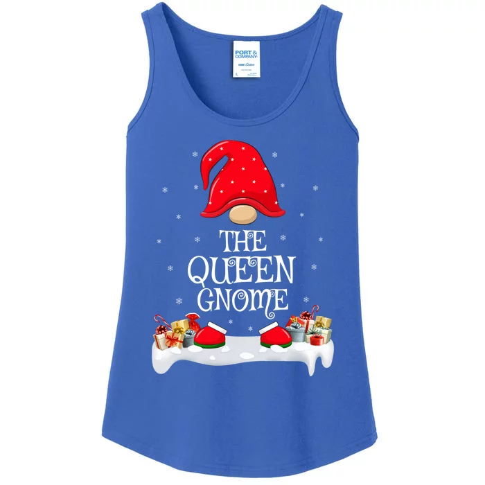 Matching Family Group The Queen Gnome Christmas Gift Ladies Essential Tank