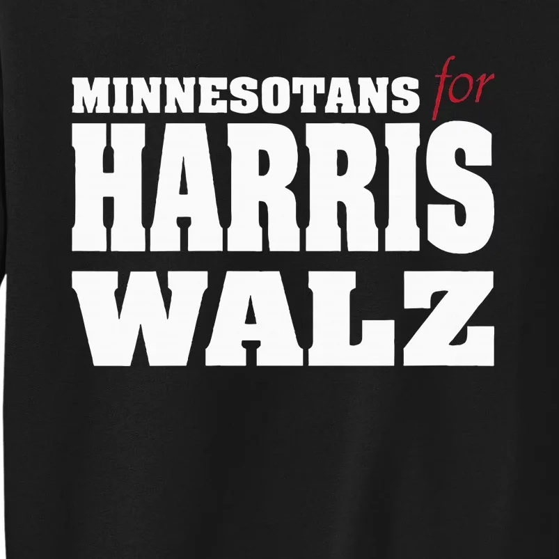 Minnesotans For Harris Waltz 2024 Harris Waltz 2024 Election Sweatshirt