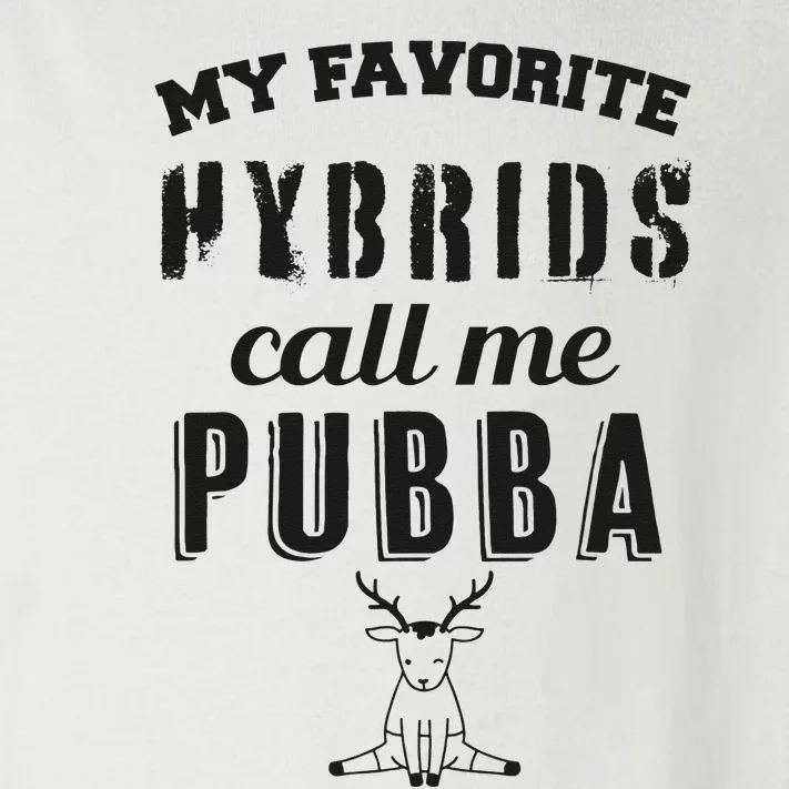 My Favorite Hybrids Call Me Pubba Dad Design Toddler Long Sleeve Shirt