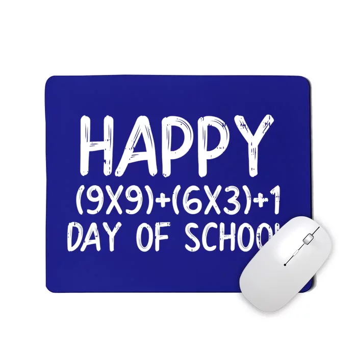 Math Formula Happy 100 Days Of School 100th Day Teacher Gift Mousepad