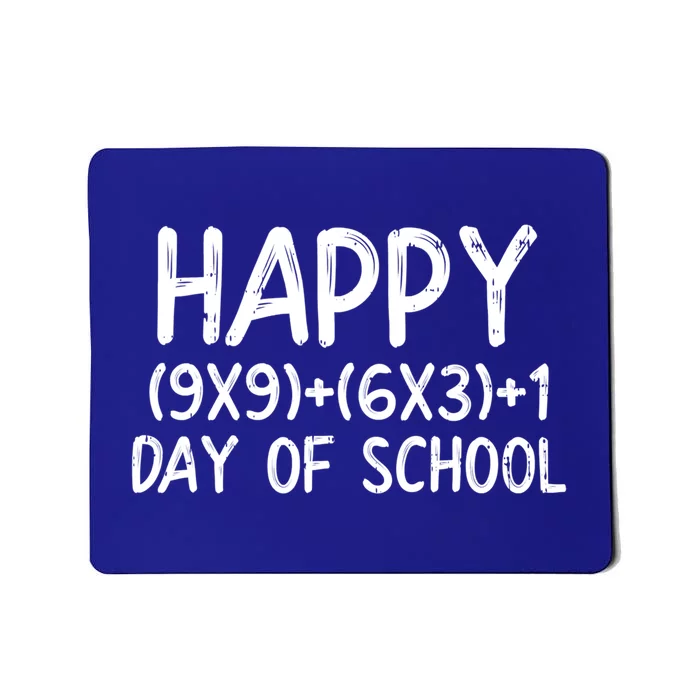 Math Formula Happy 100 Days Of School 100th Day Teacher Gift Mousepad