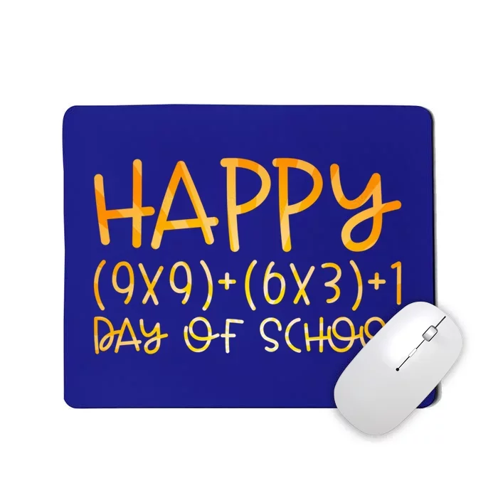 Math Formula Happy 100 Days Of School Math Teachers Gift Mousepad