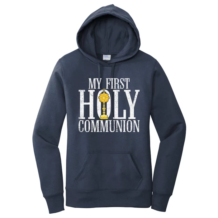 My First Holy Communion 1st Communion Women's Pullover Hoodie