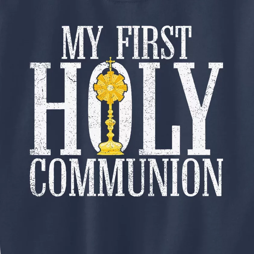 My First Holy Communion 1st Communion Kids Sweatshirt