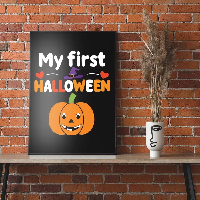 My First Halloween Cute And Festive Poster