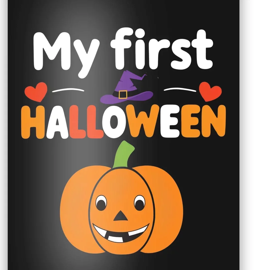 My First Halloween Cute And Festive Poster