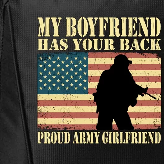 My Friend Has Your Back Military Proud Army Friend Meaningful Gift City Backpack