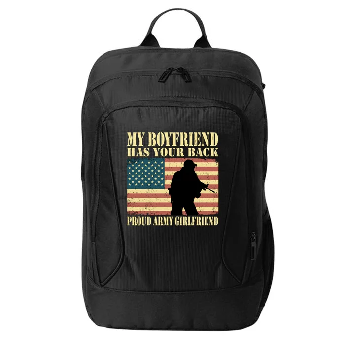 My Friend Has Your Back Military Proud Army Friend Meaningful Gift City Backpack