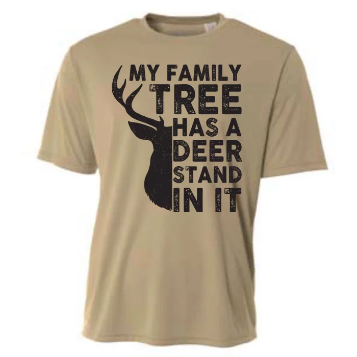 My Family Has A Deer Stand In It Cooling Performance Crew T-Shirt