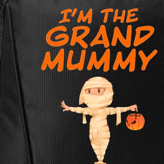 Matching Family Halloween Grandma Gift IM The Grand Mummy Gift City Backpack