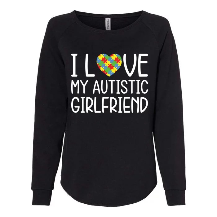 My Friend Has Autism Gift I Love My Autistic Friend Gift Womens California Wash Sweatshirt