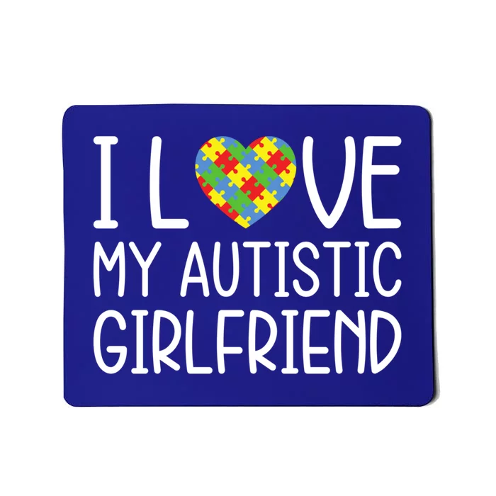 My Friend Has Autism Gift I Love My Autistic Friend Gift Mousepad