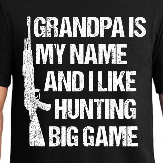 Matching Family Hunter Grandpa Big Game Hunting Gift Pajama Set