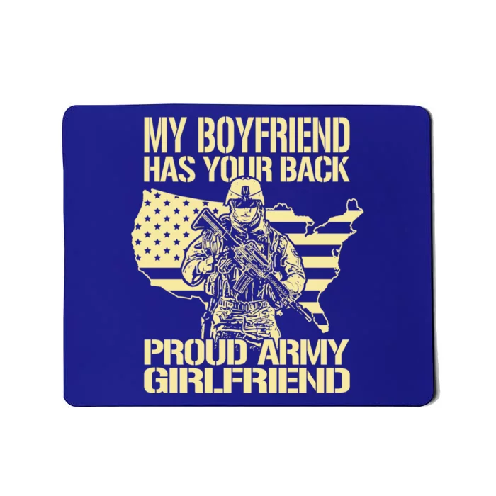 My Friend Has Your Back Proud Army Friend Lover Gift Funny Gift Mousepad