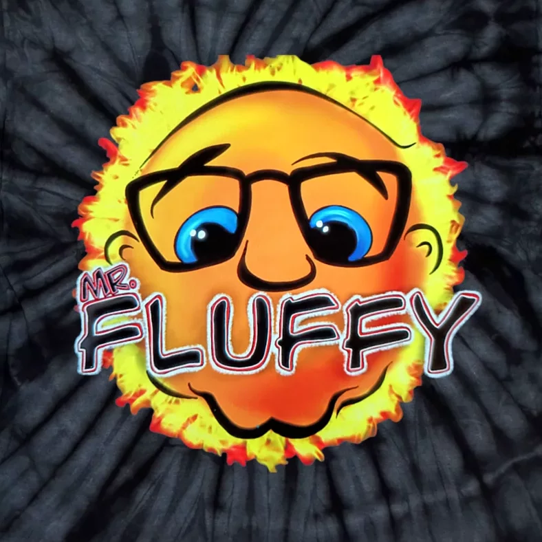 Mr Fluffy Head Tie-Dye T-Shirt