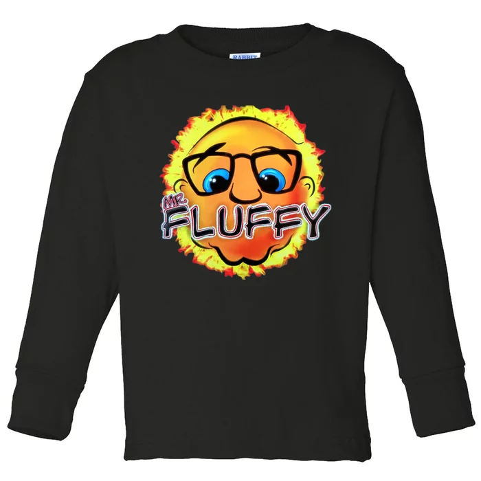 Mr Fluffy Head Toddler Long Sleeve Shirt