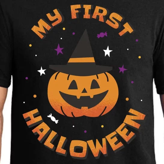 My First Halloween Pumpkin Pajama Set