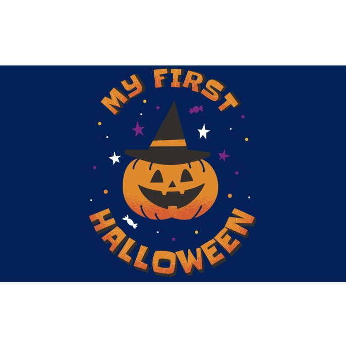 My First Halloween Pumpkin Bumper Sticker