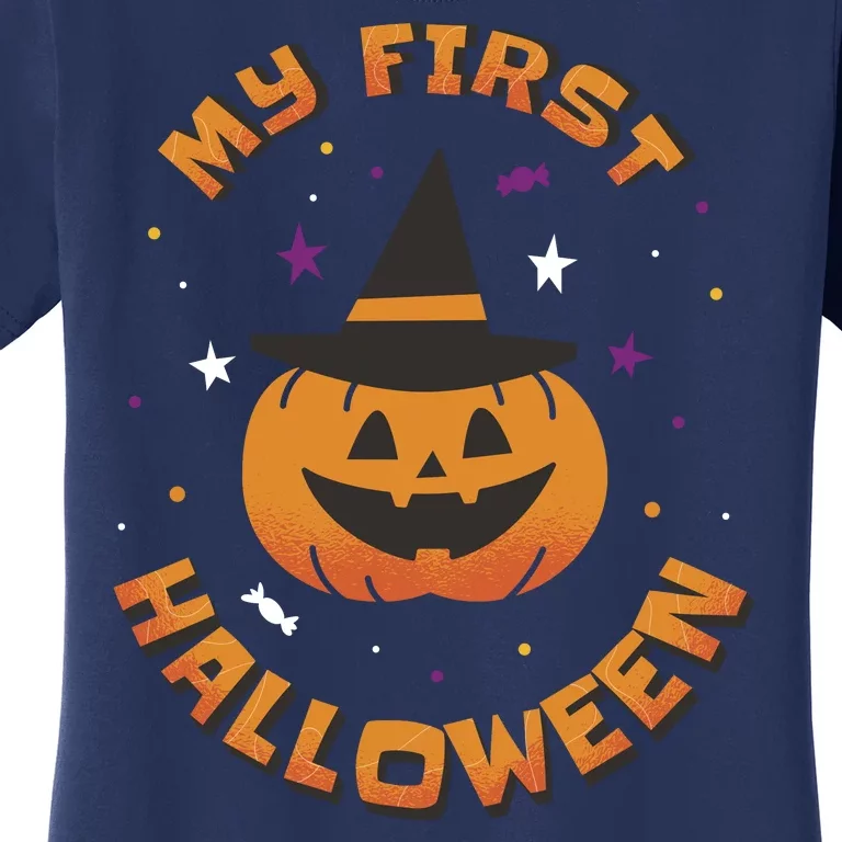 My First Halloween Pumpkin Women's T-Shirt