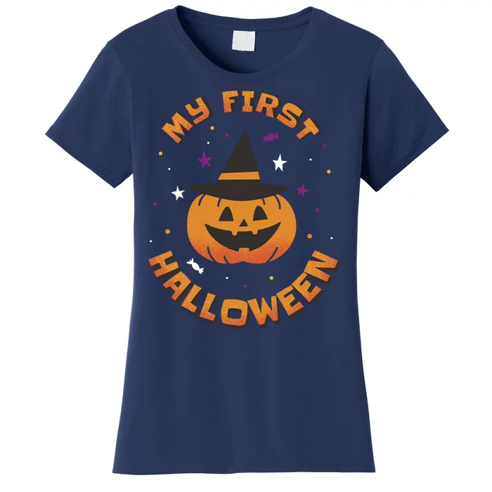 My First Halloween Pumpkin Women's T-Shirt