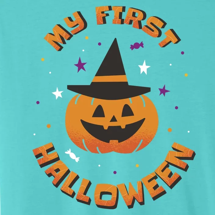 My First Halloween Pumpkin ChromaSoft Performance T-Shirt