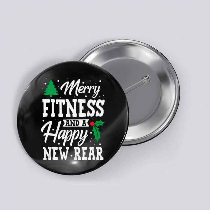 Merry Fitness Happy New Rear Workout Christmas Tank Top Button