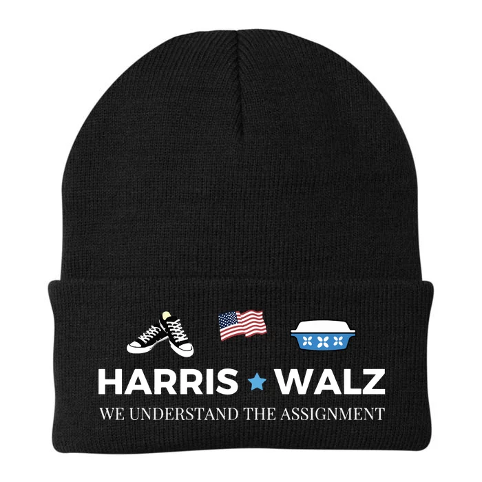 Midwest For Harris Walz Knit Cap Winter Beanie