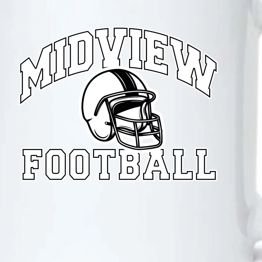 Midview Football High School Black Color Changing Mug